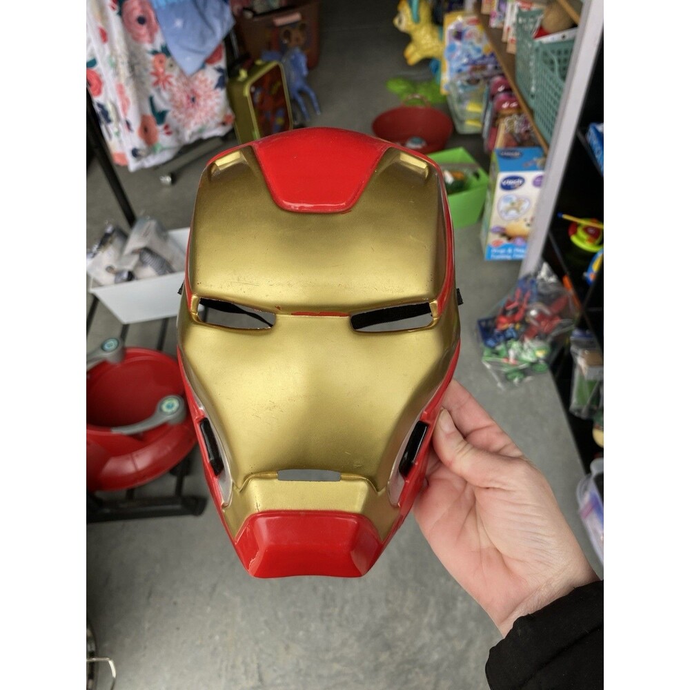 Marvel Avengers Iron Man Costume Mask Rubies 2020 - Picture 1 of 5